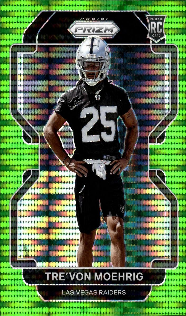 2021 Panini Prizm Football Tre'von Moehrig #393