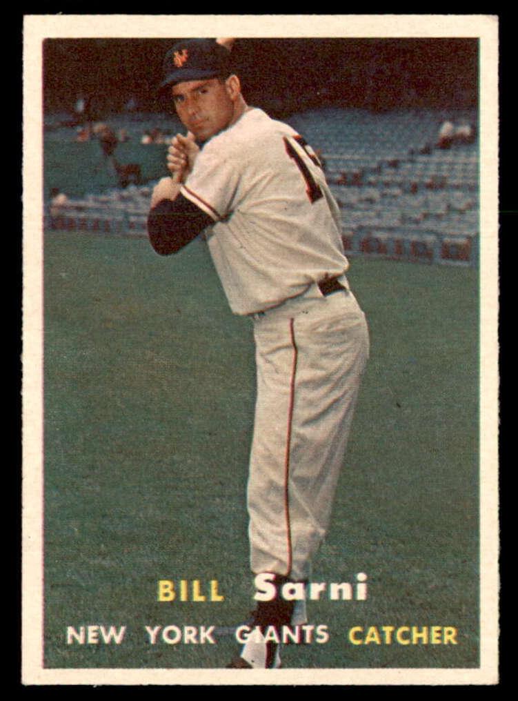 1957 Topps Baseball Bill Sarni #86