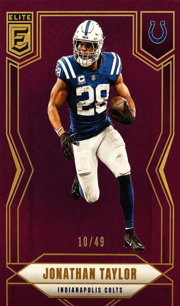 2025 Donruss Elite Football Purple Jonathan Taylor #85
