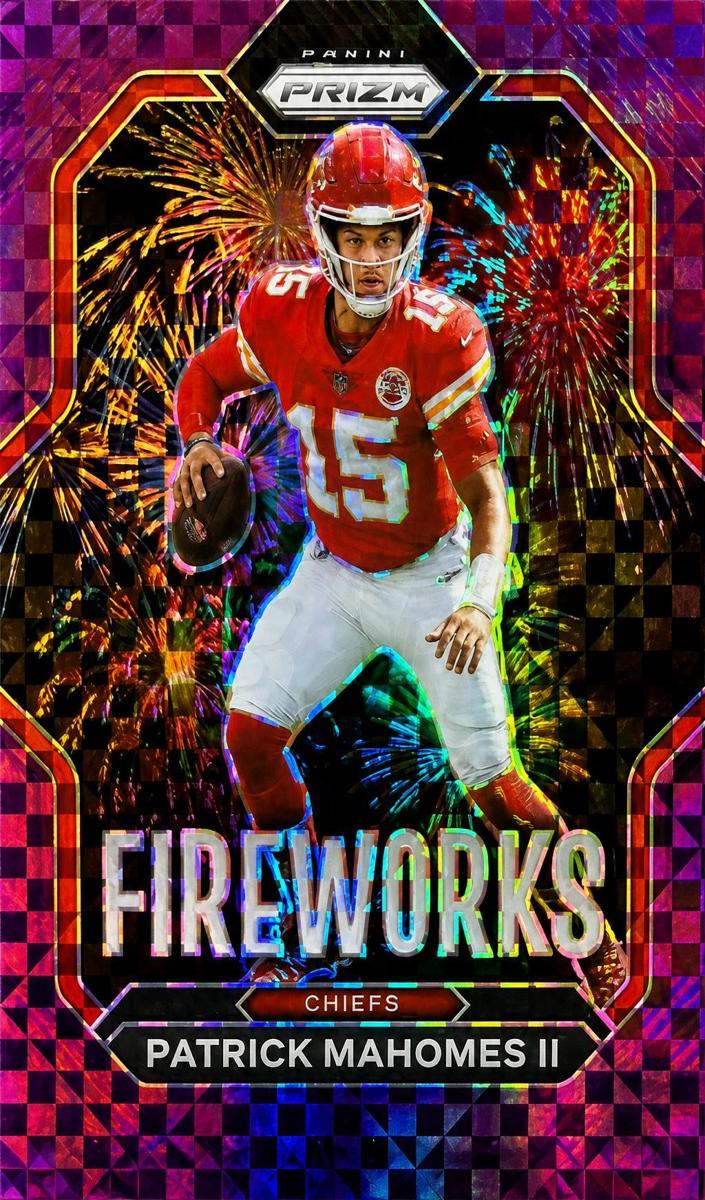 2022 Panini Prizm Football Purple Power Patrick Mahomes II #F-2 PSA 10