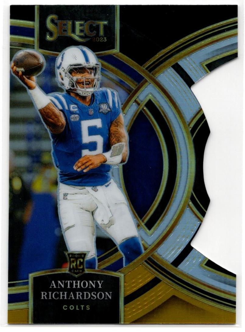 2023 Panini Black Football Gold Anthony Richardson #121