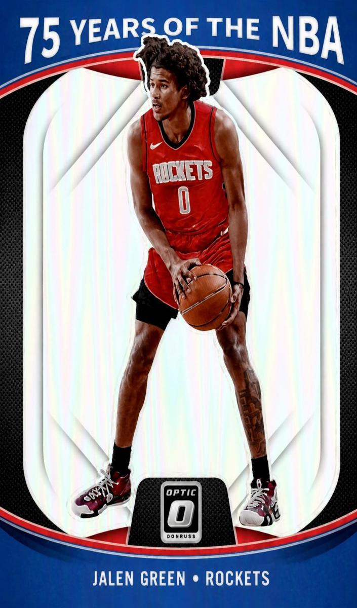 2021 Donruss Optic Basketball Jalen Green #46 PSA 9