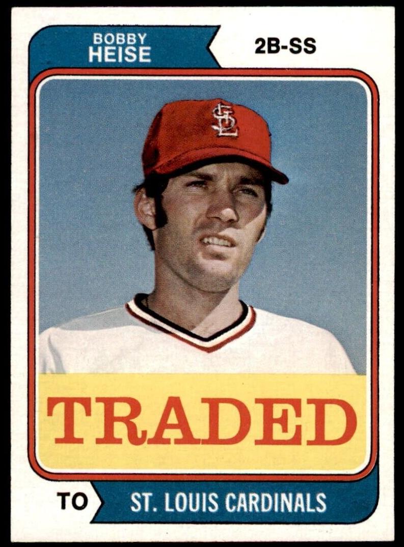 1974 Topps Traded Baseball Bobby Heise #51T