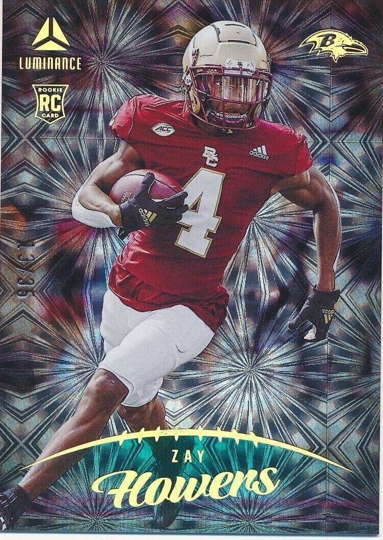 2023 Panini Luminance Football Teal Zay Flowers #108