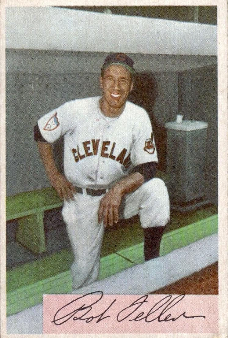 1954 Bowman Baseball Bob Feller #132 PSA 5.5