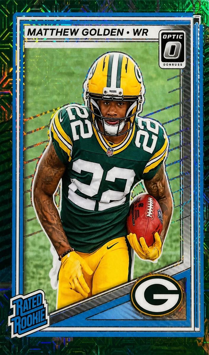 2025 Donruss Optic Football Dragon Matthew Golden #205