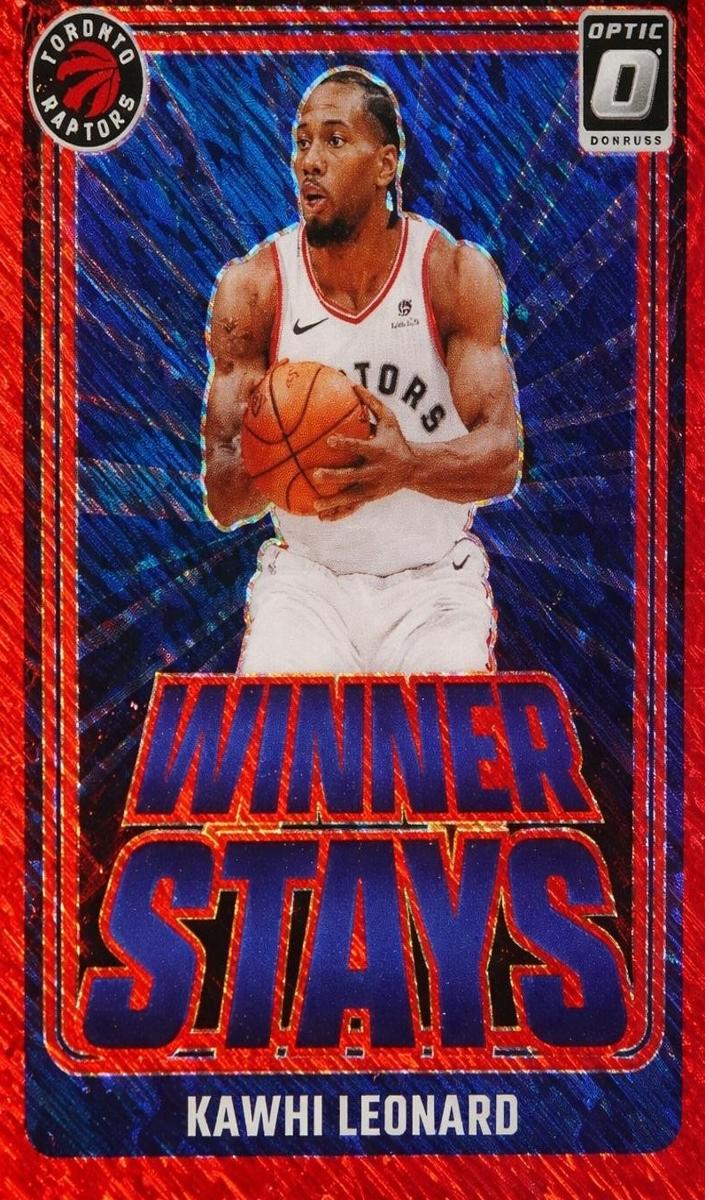 2024 Donruss Optic Basketball Red Shimmer Kawhi Leonard #8 PSA 10