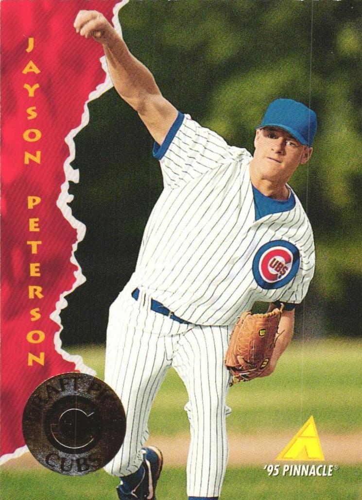 1995 Pinnacle Baseball Jayson Peterson #176