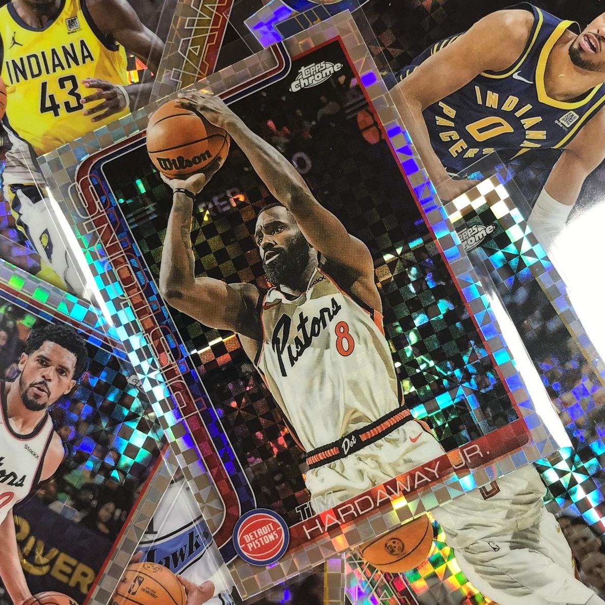2025 Topps Chrome Basketball X-Fractor Magic Johnson #244