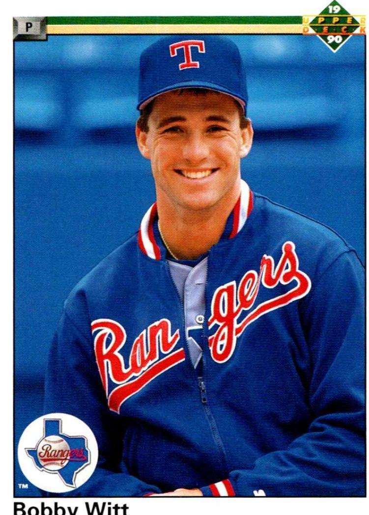 1990 Upper Deck Baseball Bobby Witt #636
