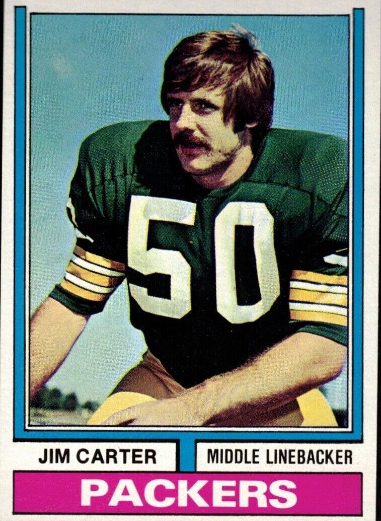 1974 Topps Football Jim Carter #472