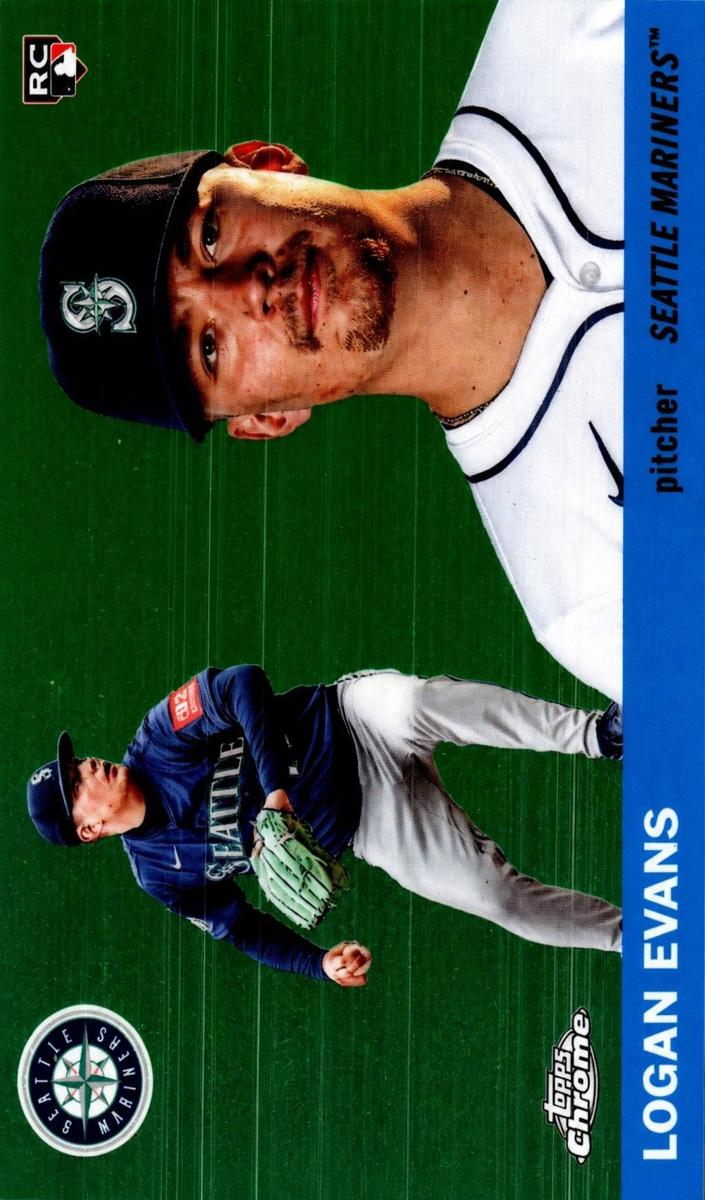 2025 Topps Chrome Platinum Baseball Logan Evans #274