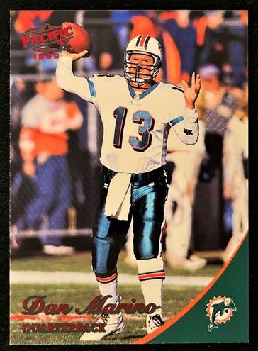 1999 Pacific Football Red Dan Marino #210