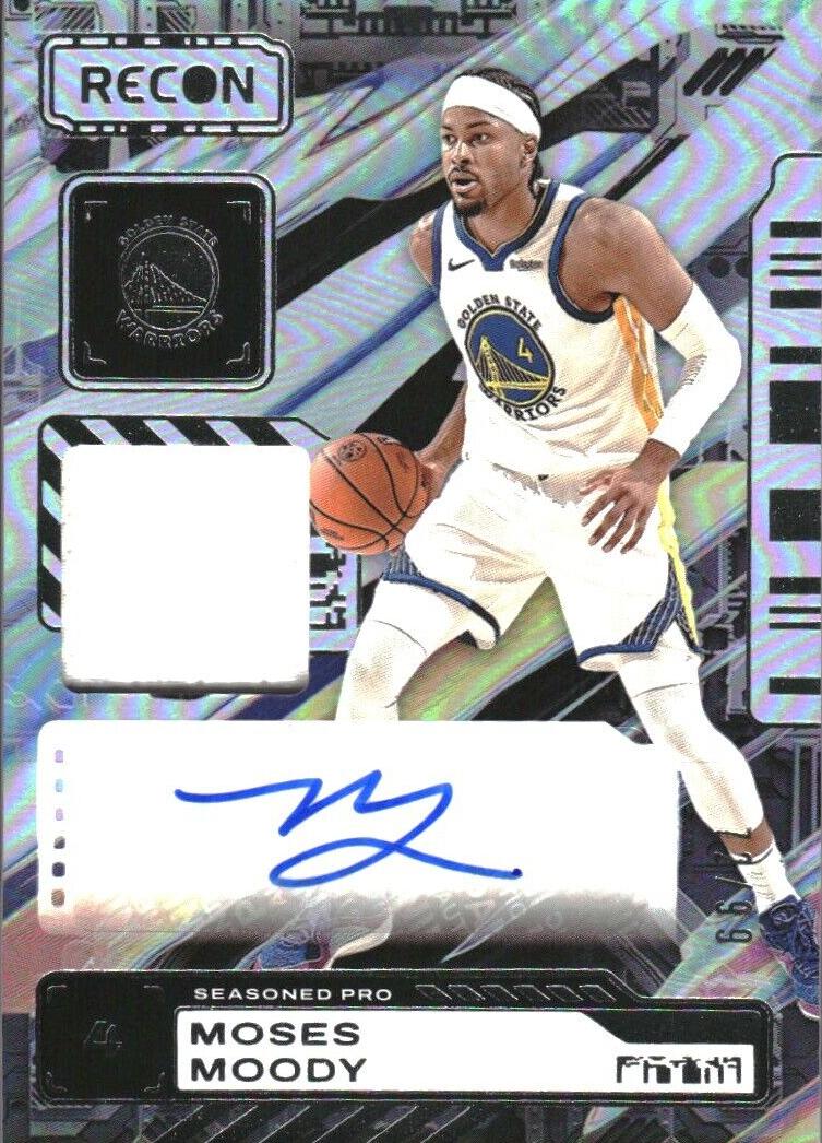 2023 Panini Recon Basketball Moses Moody #SPA-MMG