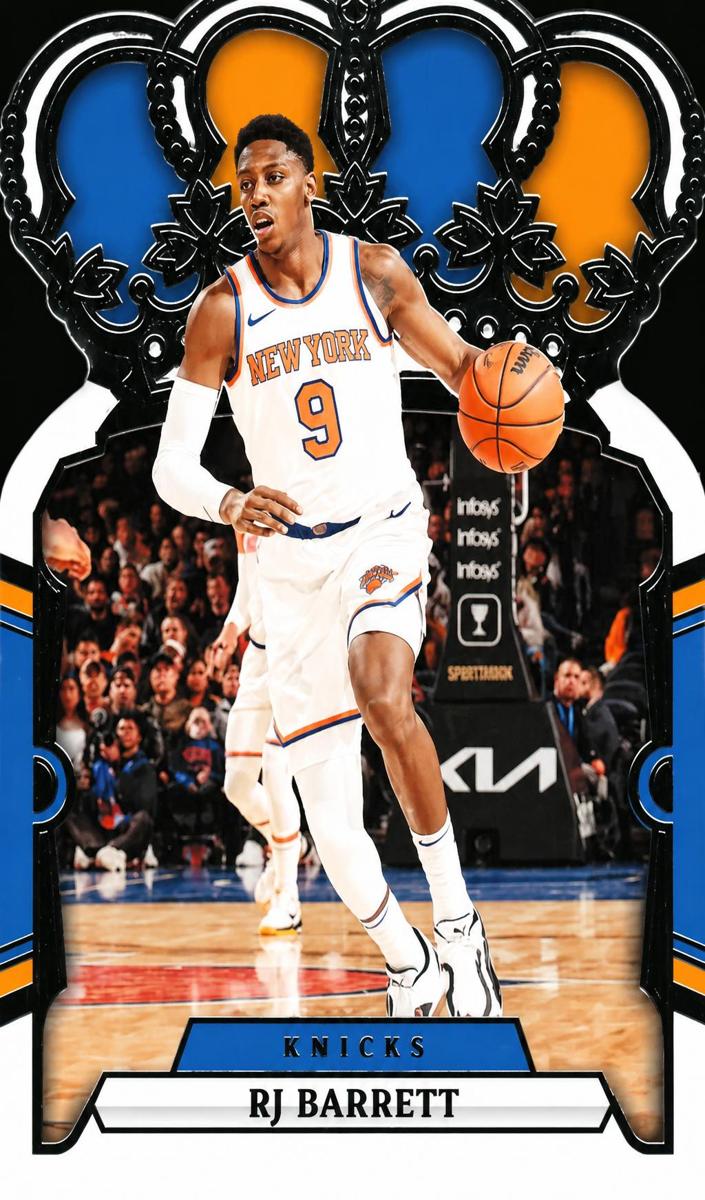 2023 Panini Crown Royale Basketball RJ Barrett #91