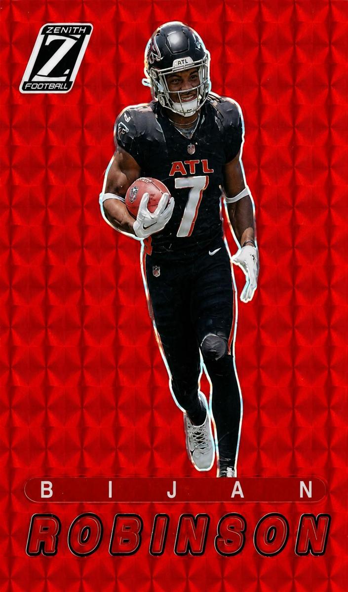 2023 Panini Zenith Football Red Bijan Robinson #3