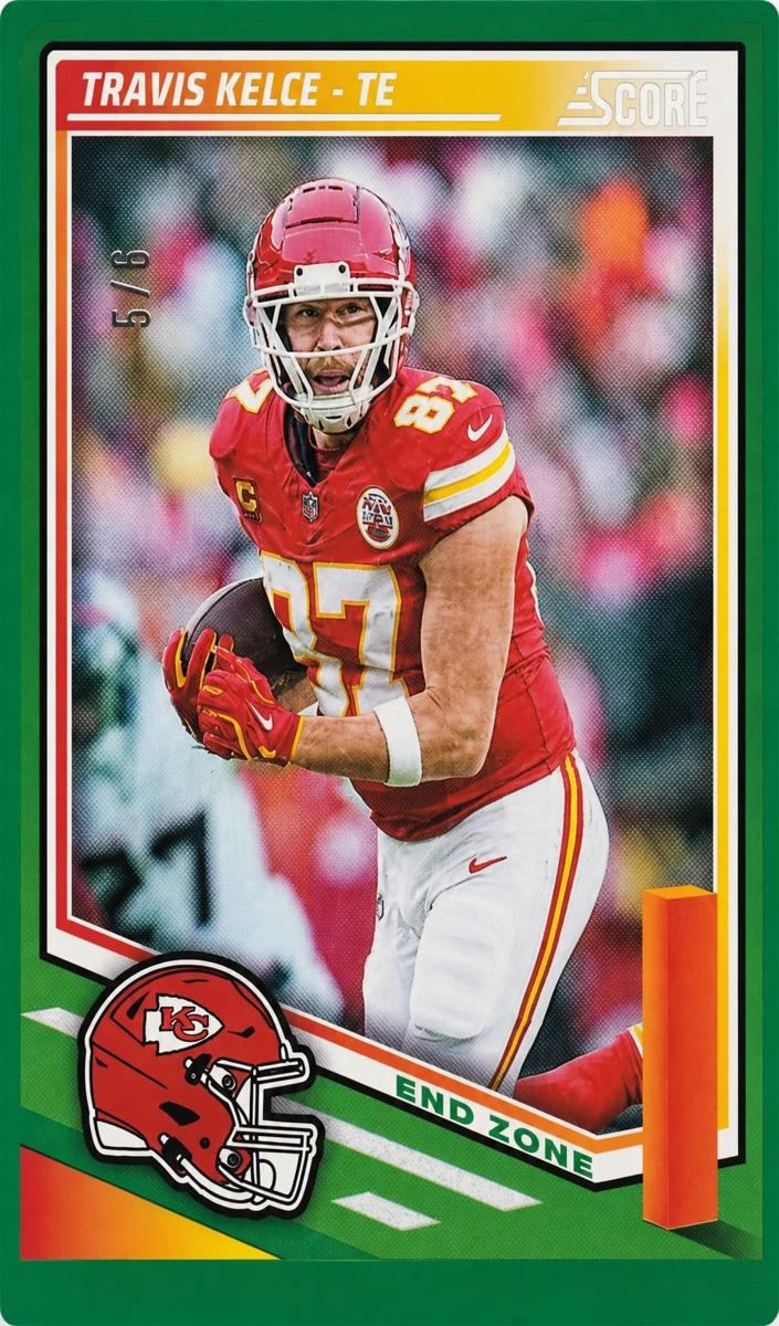 2025 Panini Score Football End Zone Travis Kelce #232