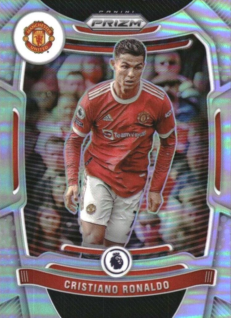 2021 Panini Prizm Premier League Soccer Silver Prizm Cristiano Ronaldo #283 RAW Ungraded