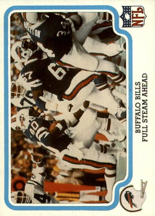 1979 Fleer Team Action Football Buffalo Bills #5 PSA 9