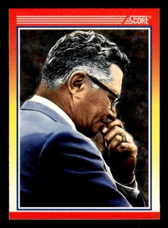 1990 Score Football Vince Lombardi #603