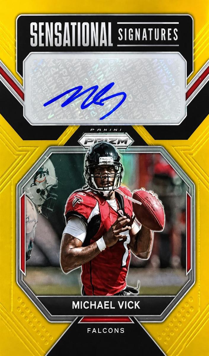2022 Panini Prizm Football Gold Michael Vick #SS-MV PSA 10