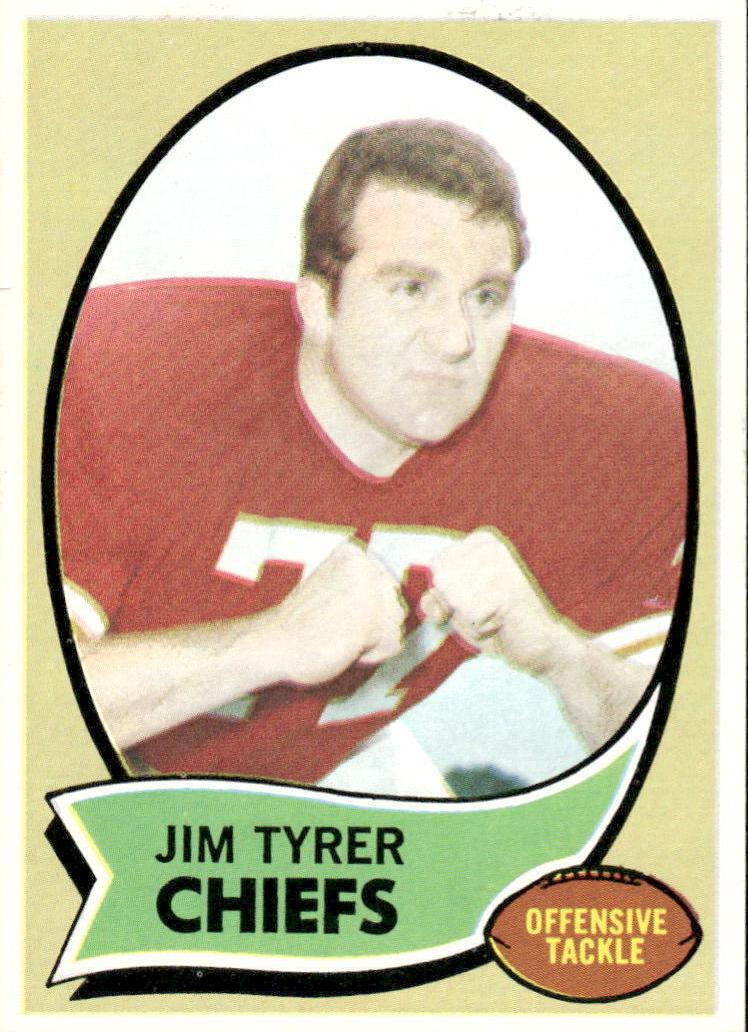 1970 Topps Football Jim Tyrer #263