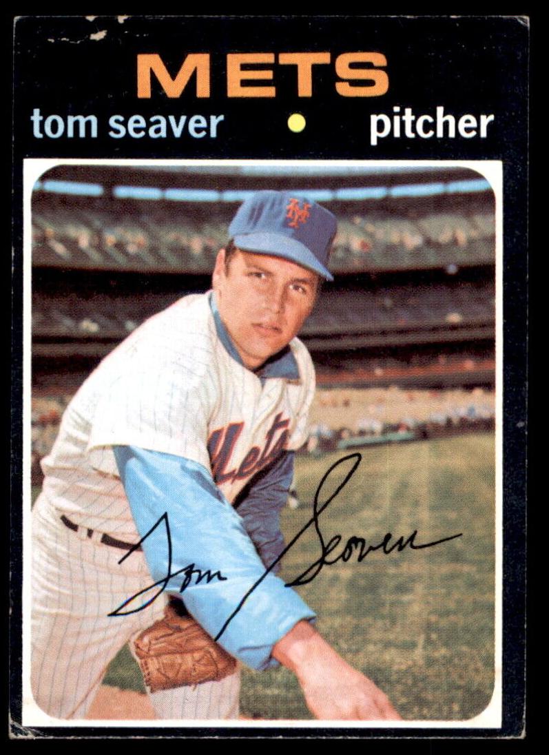 1971 Topps Baseball Tom Seaver #160 PSA 7.5