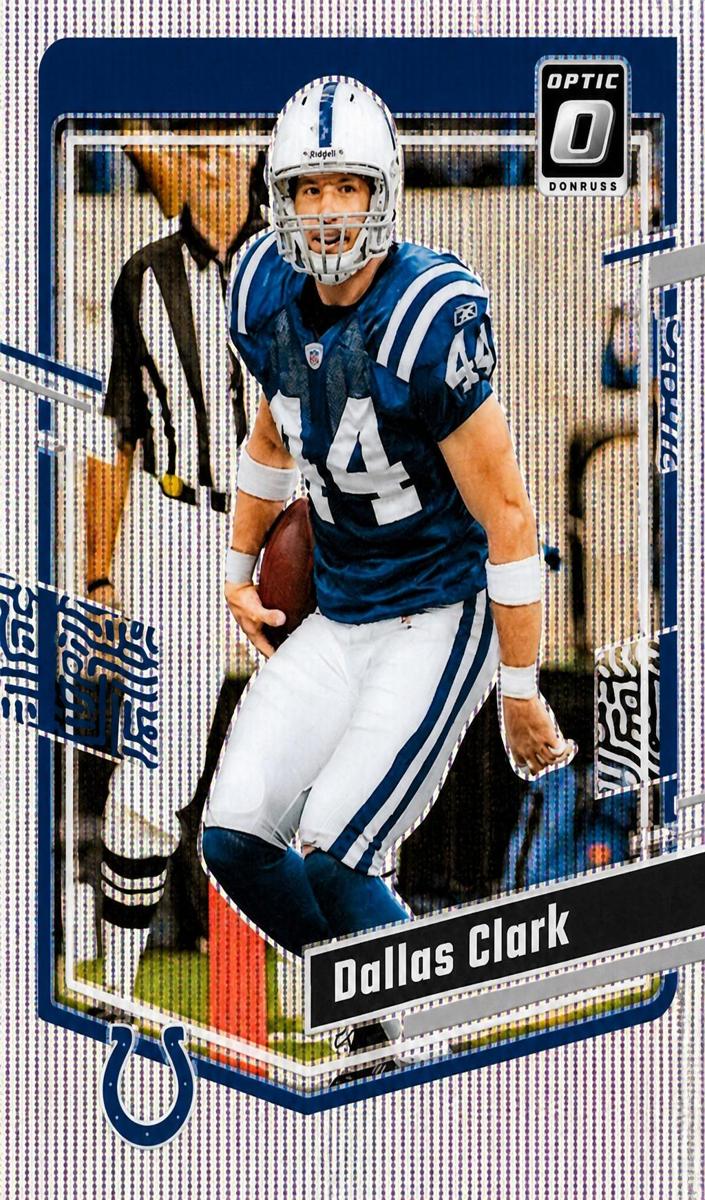 2023 Donruss Optic Football Wave Dallas Clark #76