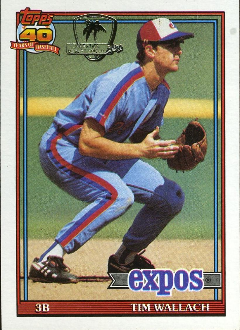 1991 Topps Baseball Tim Wallach #220