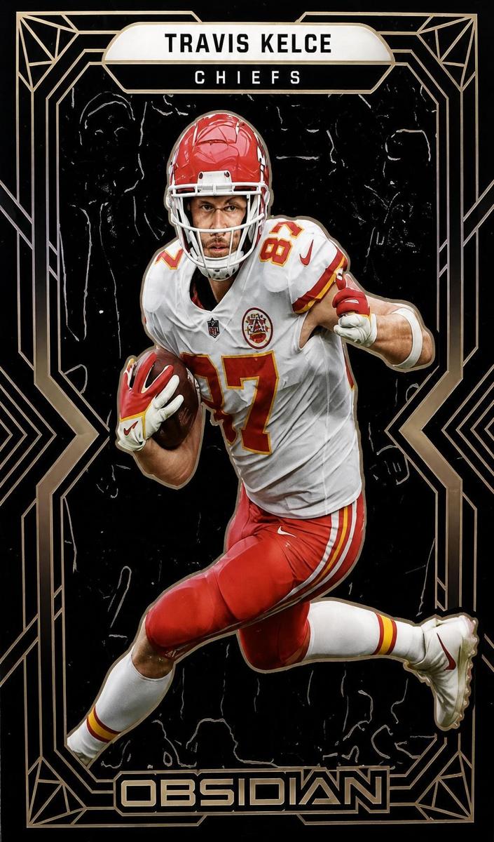 2022 Panini Obsidian Football Travis Kelce #59