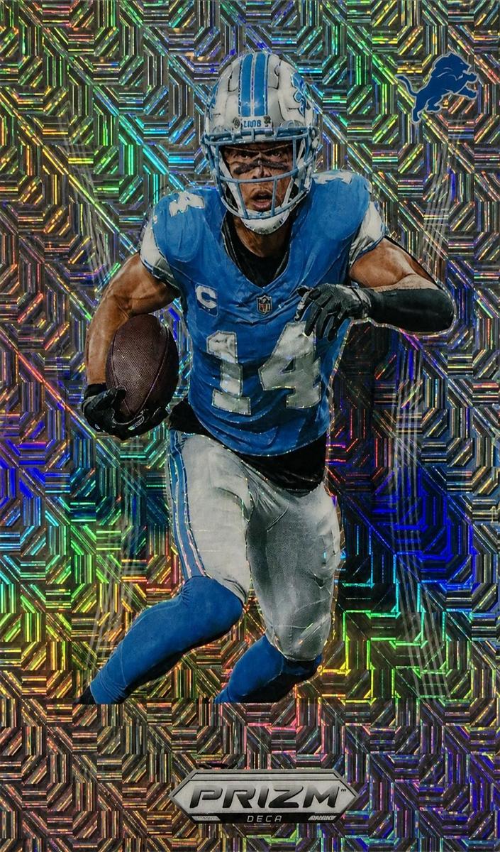 2024 Panini Prizm Deca Football Mojo Amon-Ra St. Brown #97