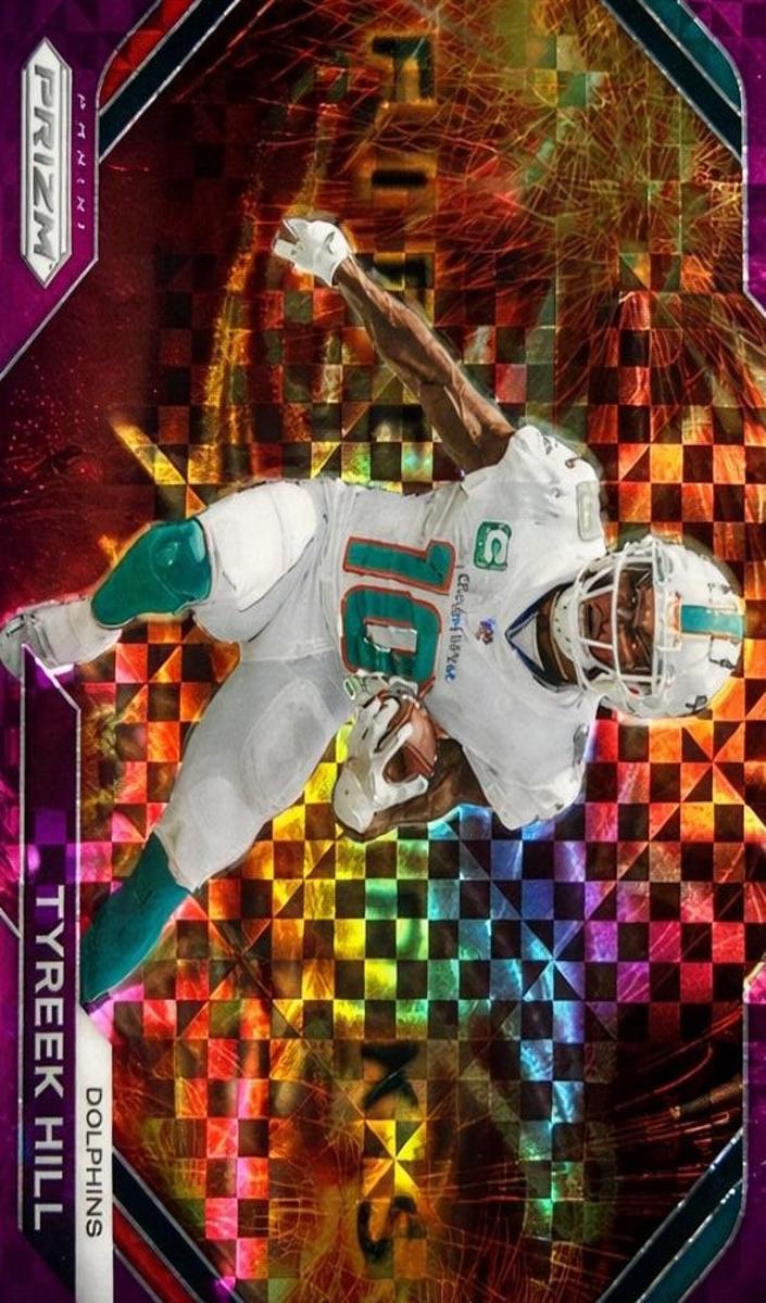 2023 Panini Prizm Football Purple Power Tyreek Hill #F-20 PSA 10