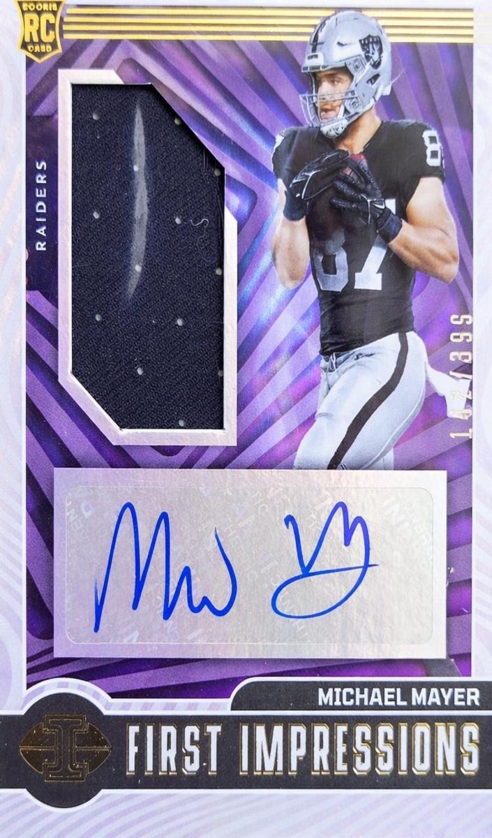 2023 Panini Illusions Football Michael Mayer #125