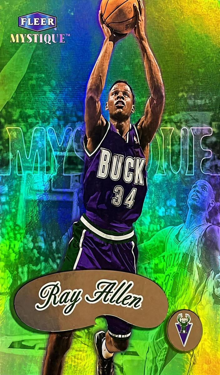 1999 Fleer Mystique Basketball Ray Allen #31 PSA 9