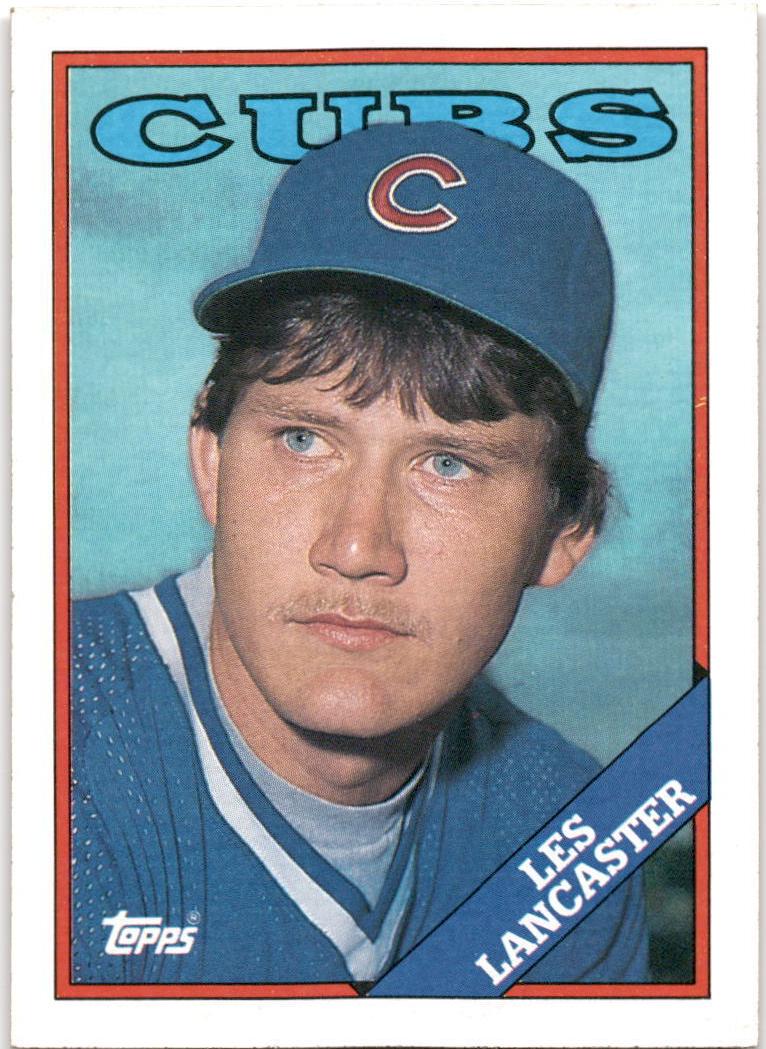 1988 Topps Baseball Les Lancaster #112