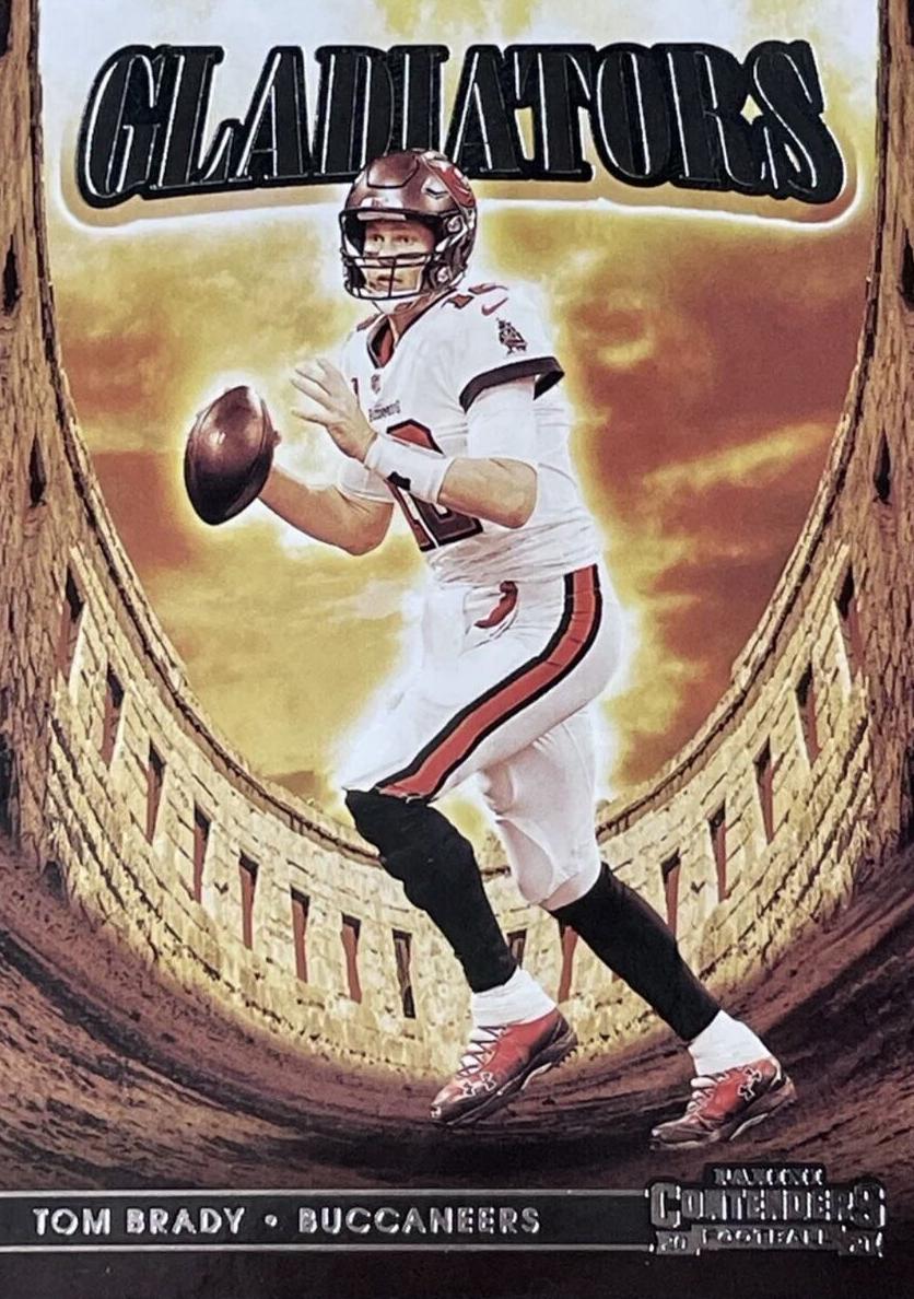 2021 Panini Contenders Football Tom Brady #GLD-TBR PSA 8.5