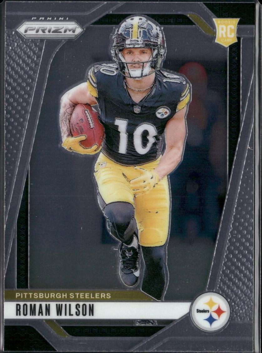 2024 Panini Prizm Football Roman Wilson #384 SGC 8.5