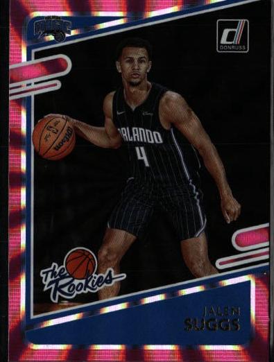 2021 Panini Donruss Basketball Pink Laser Holo Jalen Suggs #5 PSA 10