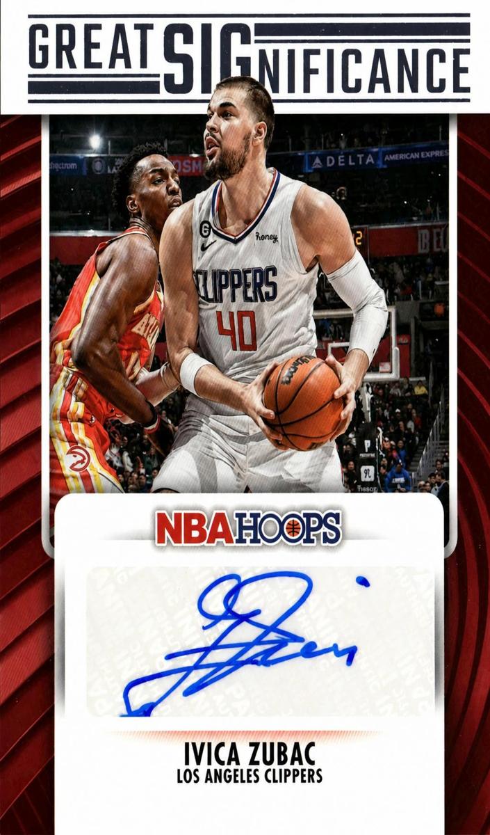 2023 Panini Hoops Basketball Ivica Zubac #GS-ZUB
