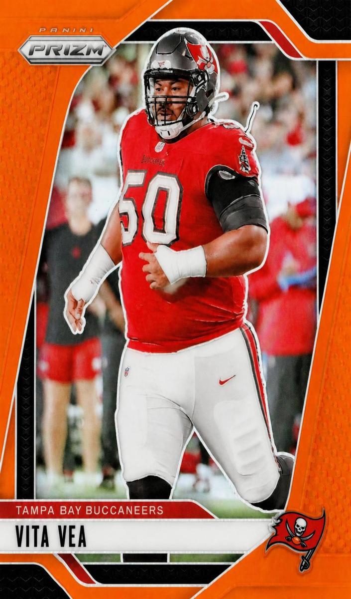 2024 Panini Prizm Football Orange Vita Vea #273