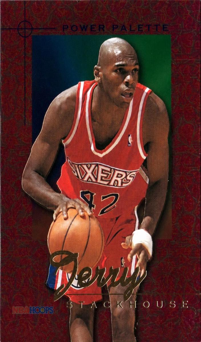 1995 Hoops Basketball Jerry Stackhouse #9 PSA 9