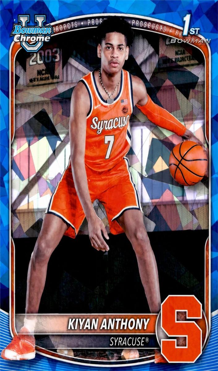 2025 Bowman Chrome Sapphire Basketball Kiyan Anthony #BCP-4