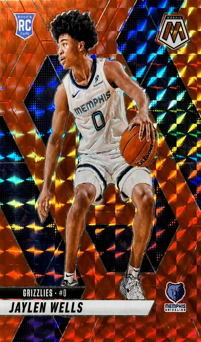 2024 Panini Mosaic Basketball Orange Jaylen Wells #240