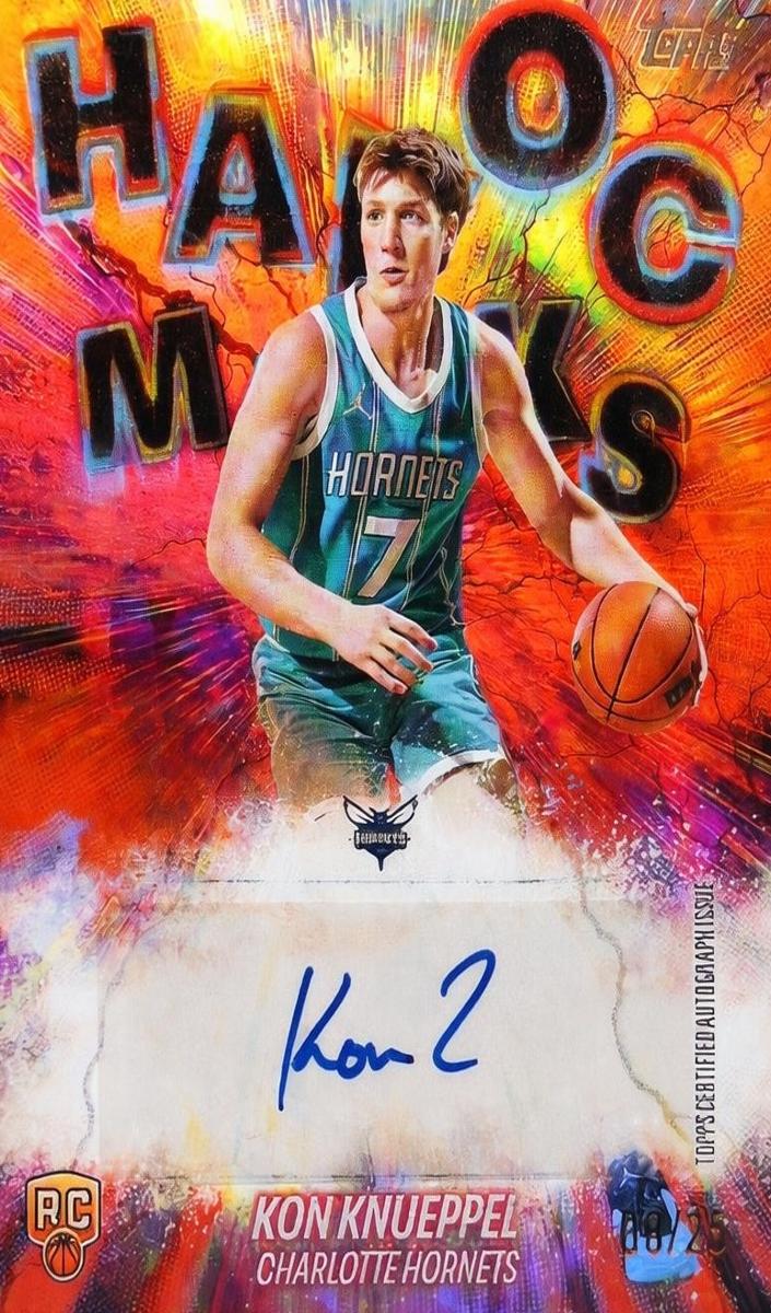 2025 Topps Basketball Orange Rainbow Kon Knueppel #HM-KK
