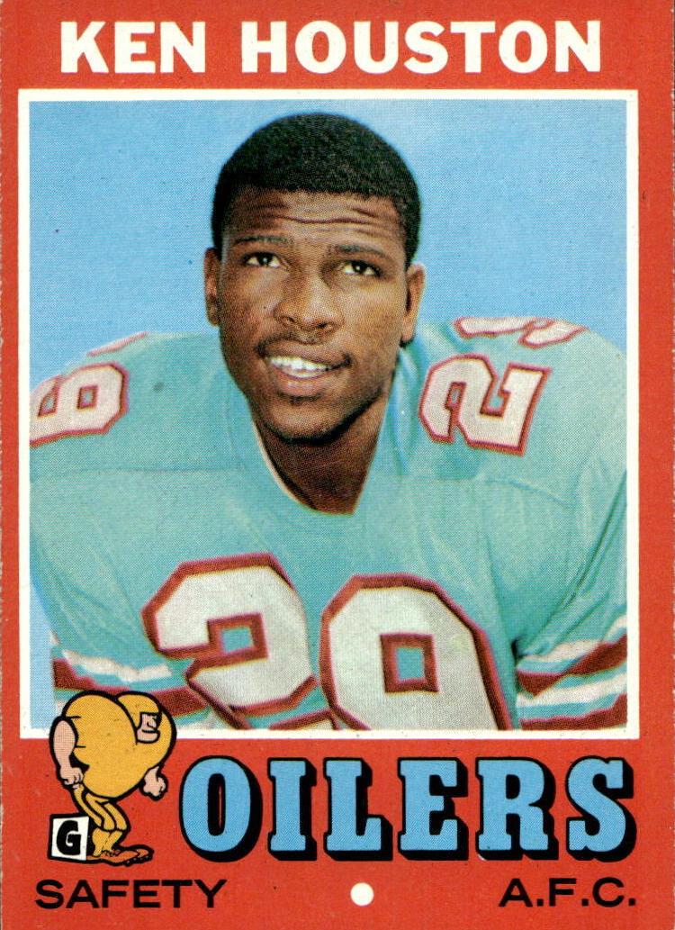 1971 Topps Football Ken Houston #113