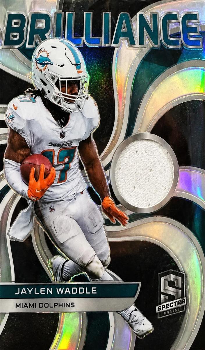 2022 Panini Spectra Football Jaylen Waddle #BRL-JWA