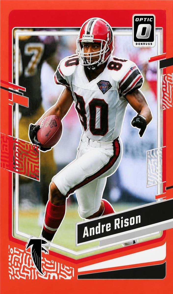 2023 Donruss Optic Football Orange Andre Rison #7