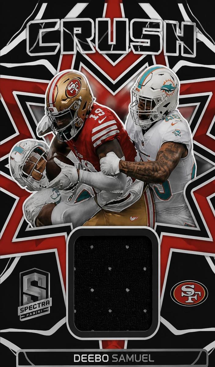 2023 Panini Spectra Football Deebo Samuel #CRU-DSA