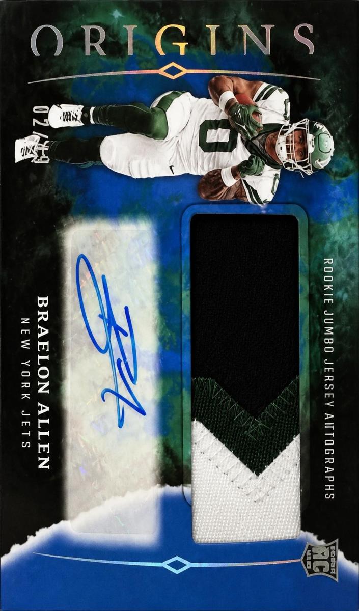 2024 Panini Origins Football Blue Braelon Allen #RJA-BAL