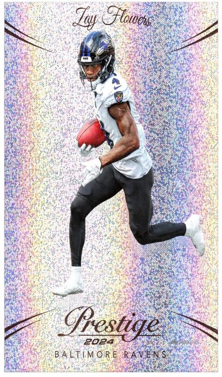 2024 Panini Prestige Football Galaxy Xtra Points Zay Flowers #22